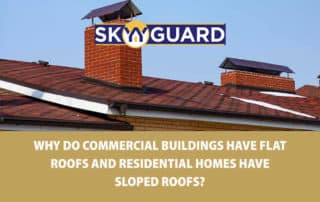 Why Do Commercial Buildings Have Flat Roofs and Residential Homes Have Sloped Roofs